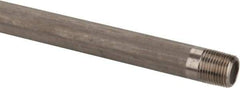 Merit Brass - Schedule 40, 3/8" Pipe x 36" Long, Grade 304/304L Stainless Steel Pipe Nipple - Welded & Threaded - All Tool & Supply