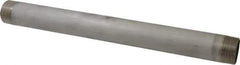 Merit Brass - Schedule 40, 1-1/2" Pipe x 18" Long, Grade 316/316L Stainless Steel Pipe Nipple - Welded & Threaded - All Tool & Supply