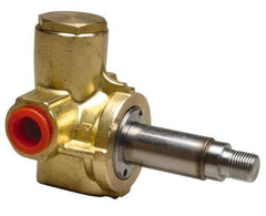 Parker - 1-1/2" Port, Brass Solenoid Valve - Closed, NBR Seal - All Tool & Supply