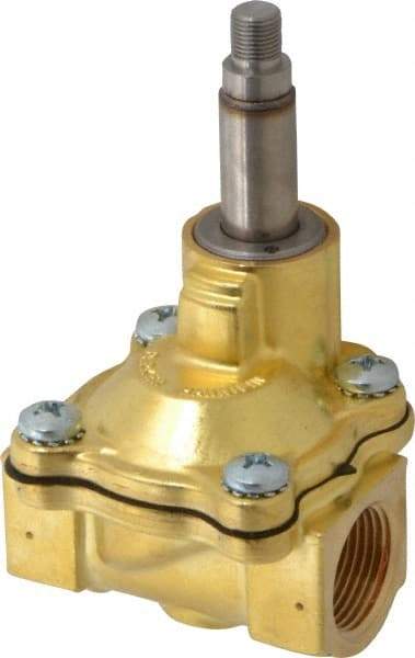 Parker - 3/4" Port, Brass Solenoid Valve - Closed, NBR Seal - All Tool & Supply