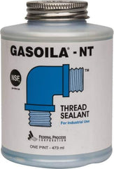 Federal Process - 1 Pt Brush Top Can Dark Blue Federal Gasoila-NT - 400°F Max Working Temp - All Tool & Supply