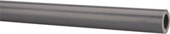 Made in USA - 1/2" Pipe, 60" Long PVC Unthreaded Plastic Pipe Nipple - 850 Max psi, 0.528" ID x 0.84" OD, Schedule 80, Gray - All Tool & Supply