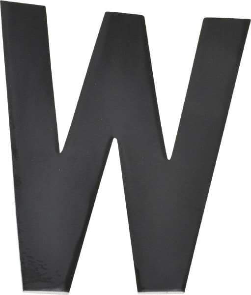 Made in USA - Letter Label - Legend: W, English, Black - All Tool & Supply