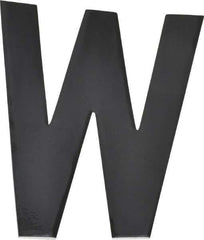 Made in USA - Letter Label - Legend: W, English, Black - All Tool & Supply