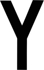 Made in USA - Letter Label - Legend: Y, English, Black - All Tool & Supply