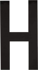 Made in USA - Letter Label - Legend: H, English, Black - All Tool & Supply