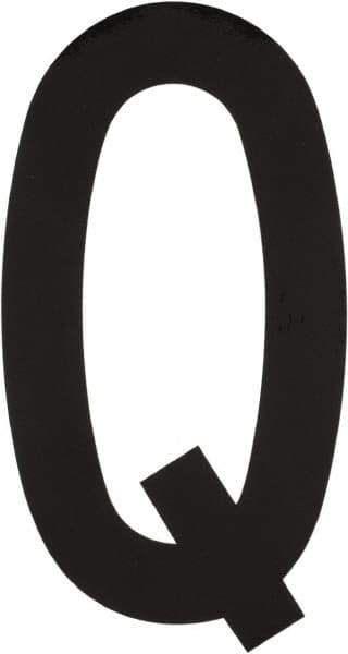 Made in USA - Letter Label - Legend: Q, English, Black - All Tool & Supply