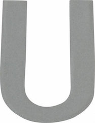 Made in USA - Letter Label - Legend: U, English, White - All Tool & Supply