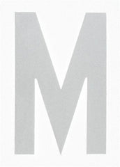 Made in USA - Letter Label - Legend: M, English, White - All Tool & Supply