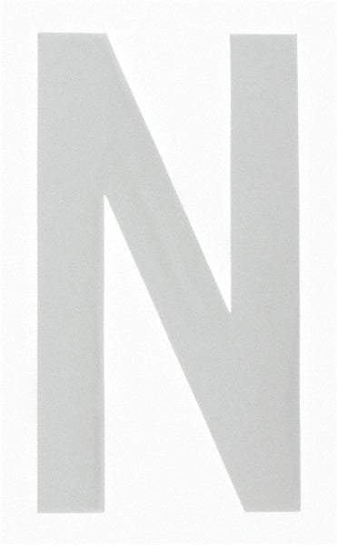 Made in USA - Letter Label - Legend: N, English, White - All Tool & Supply