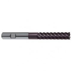 8mm Dia. - 100mm OAL - 45° Helix Firex Carbide End Mill - 6 FL - All Tool & Supply