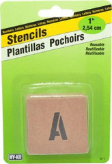 Value Collection - Facility Stencils Type: Letter Set (A-Z) Message Type: Plant Marking - All Tool & Supply