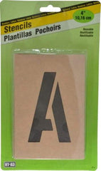 Value Collection - Facility Stencils Type: Letter Set (A-Z) Message Type: Plant Marking - All Tool & Supply