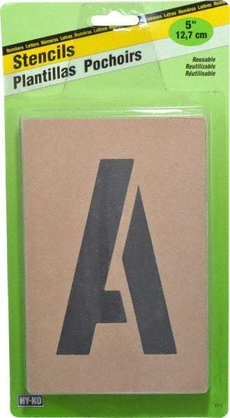 Value Collection - Facility Stencils Type: Letter Set (A-Z) Message Type: Plant Marking - All Tool & Supply