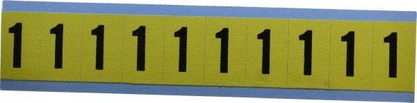 Made in USA - Number Label - Legend: 1, English - All Tool & Supply