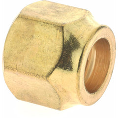 CerroBrass - 5/8" Tube OD 45° Brass Flared Tube Refrigeration Nut - All Tool & Supply