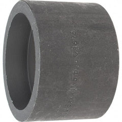 Made in USA - Size 2", Class 3,000, Forged Carbon Steel Black Pipe Coupling - 925 psi, Socket Weld End Connection - All Tool & Supply