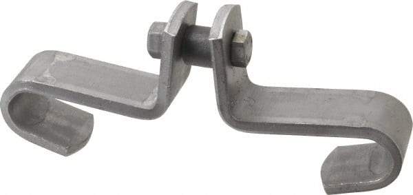 Made in USA - 3/8" Rod Center Beam Clamp - 1,000 Lb Capacity, Carbon Steel - All Tool & Supply