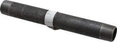 Made in USA - Schedule 40, 1" Diam x 10" Long Steel Black Pipe Nipple - Threaded - All Tool & Supply