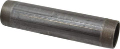 Made in USA - Schedule 40, 2" Diam x 10" Long Steel Black Pipe Nipple - Threaded - All Tool & Supply