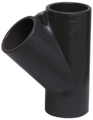 Value Collection - 6" PVC Plastic Pipe Wye - Schedule 80, Slip End Connections - All Tool & Supply