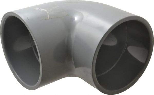 Value Collection - 6" CPVC Plastic Pipe 90° Elbow - Schedule 80, Slip x Slip End Connections - All Tool & Supply