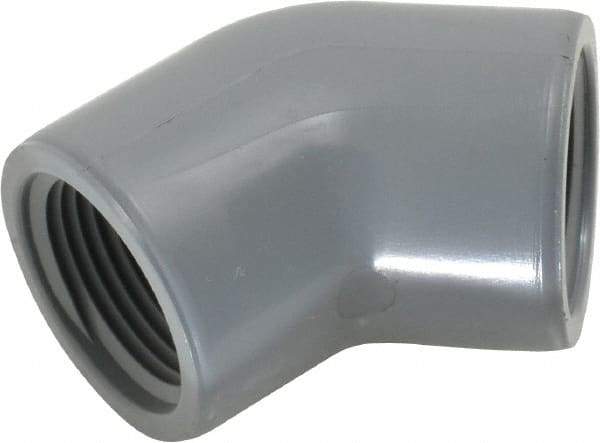 Value Collection - 3/4" CPVC Plastic Pipe 45° Elbow - Schedule 80, FIPT x FIPT End Connections - All Tool & Supply