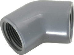 Value Collection - 3/4" CPVC Plastic Pipe 45° Elbow - Schedule 80, FIPT x FIPT End Connections - All Tool & Supply