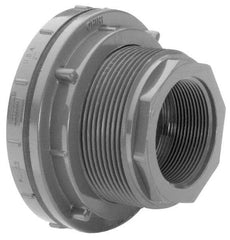 Value Collection - 4" CPVC Plastic Pipe Bulkhead Tank Adapter - Schedule 80, FIPT x FIPT End Connections - All Tool & Supply