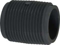 Value Collection - 1" Pipe, 1-1/2" Long CPVC Threaded Plastic Pipe Nipple - Schedule 80, Gray - All Tool & Supply