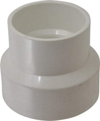 B&K Mueller - 4 x 3", PVC Drain, Waste & Vent Pipe Reducer - Hub x Hub - All Tool & Supply