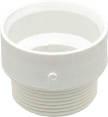 B&K Mueller - 1-1/2", PVC Drain, Waste & Vent Pipe Male Adapter - Hub x MIPT - All Tool & Supply