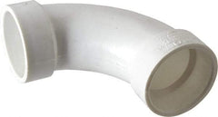 B&K Mueller - 1-1/2", PVC Drain, Waste & Vent Pipe 90 Elbow - Hub x Hub - All Tool & Supply