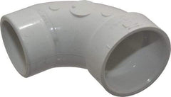 B&K Mueller - 1-1/2", PVC Drain, Waste & Vent Pipe 90 Street Elbow - Spig x Hub - All Tool & Supply