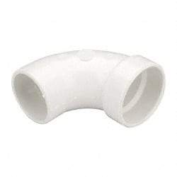 B&K Mueller - 2", PVC Drain, Waste & Vent Pipe 90 Street Elbow - Spig x Hub - All Tool & Supply