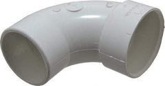 B&K Mueller - 3", PVC Drain, Waste & Vent Pipe 90 Street Elbow - Spig x Hub - All Tool & Supply