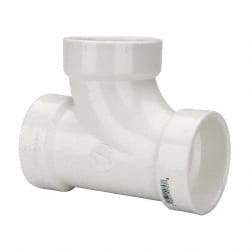 B&K Mueller - 2", PVC Drain, Waste & Vent Pipe Sanitary Tee - Hub x Hub x Hub - All Tool & Supply