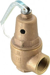 Conbraco - 3/4" Inlet, 1" Outlet, ASME Section IV Safety Relief Valve - 30 Max psi, Bronze, 970,000 BTUs - All Tool & Supply