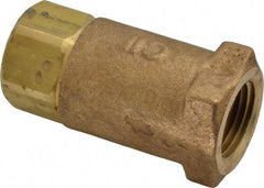 Conbraco - 1/2" Bronze Check Valve - Inline, FNPT x FNPT - All Tool & Supply