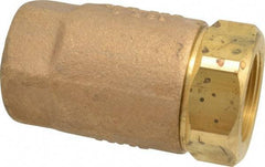 Conbraco - 1-1/4" Bronze Check Valve - Inline, FNPT x FNPT - All Tool & Supply