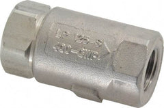 Conbraco - 3/8" Stainless Steel Check Valve - Inline, FNPT x FNPT - All Tool & Supply