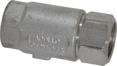 Conbraco - 1/2" Stainless Steel Check Valve - Inline, FNPT x FNPT - All Tool & Supply