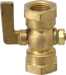 Conbraco - 3/8" Pipe, Lever Handle, FNPT x FNPT End Connection, Air Cock - 200 Max psi, Brass - All Tool & Supply