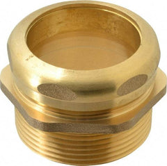 Federal Process - 1-1/2 Inch Pipe, Male Compression Waste Connection - Chrome Plated, Cast Brass - All Tool & Supply