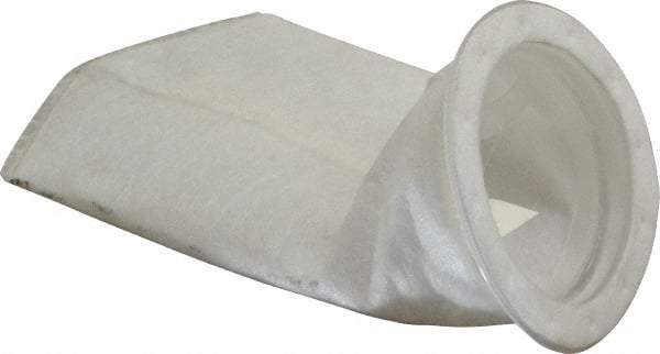 Pentair - 50 Micron, Size 6, Semi Rigid Bag Filter - 4 Inch Diameter, 8.5 Inch Long, 3/4 Sq. Ft. - All Tool & Supply