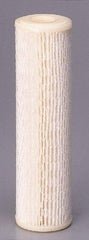 Pentair - 2-5/8" OD, 5µ, Cellulose Polyester Pleated Cartridge Filter - 20" Long, Reduces Sediments - All Tool & Supply