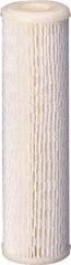 Value Collection - 2-1/2" OD, 30µ, Polyester Pleated Cartridge Filter - 9-3/4" Long, Reduces Sediments - All Tool & Supply