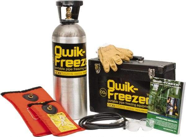 Made in USA - Quick Freezing Kit - 3/8 to 1-1/2" Pipe Capacity - All Tool & Supply