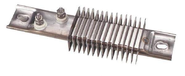 Hotwatt - 120 Volt, 400 Watt, 8" Long Channel Strip Heater - 3-1/4" Fin Length, 48 Watt per Sq In - All Tool & Supply