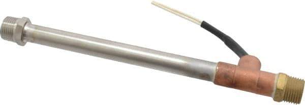 Hotwatt - 6.37" Long 400 Watt Inline Heater - 22 Watt/Sq In, 120 Volt, 12 Leads - All Tool & Supply